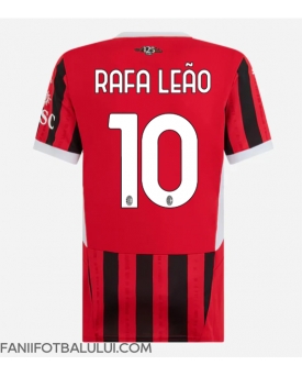 AC Milan Rafael Leao #10 Tricou Fotbal Replică 2024-25 Femei Acasa